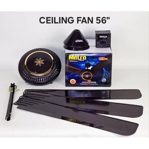METRO TRI BLADE 56" CEILING FAN